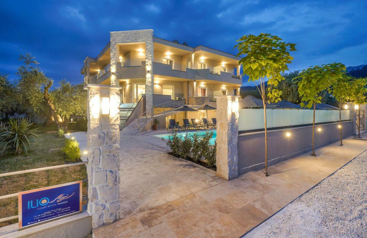 Iliomagic Luxury Suites Thassos Exterior foto